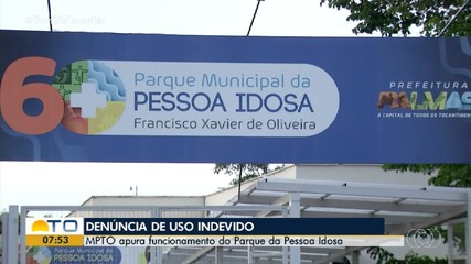 Ministério Público apura denúncia de uso irregular do Parque da Pessoa Idosa