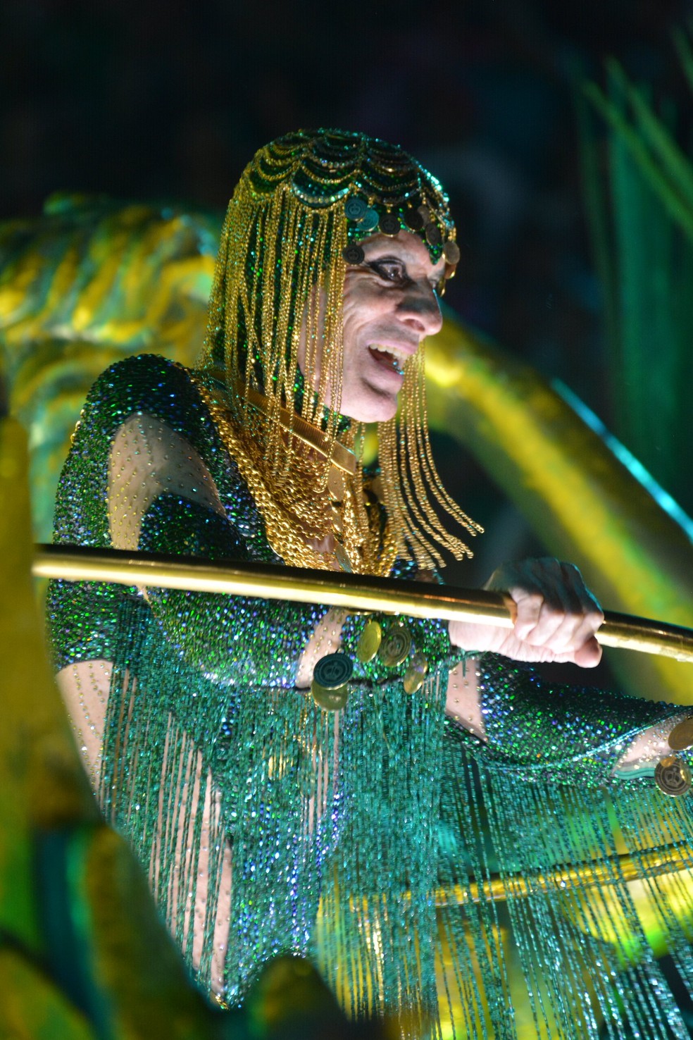 Ney Matogrosso foi o homenageado da Imperatriz — Foto: Clara Radovicz/Riotur