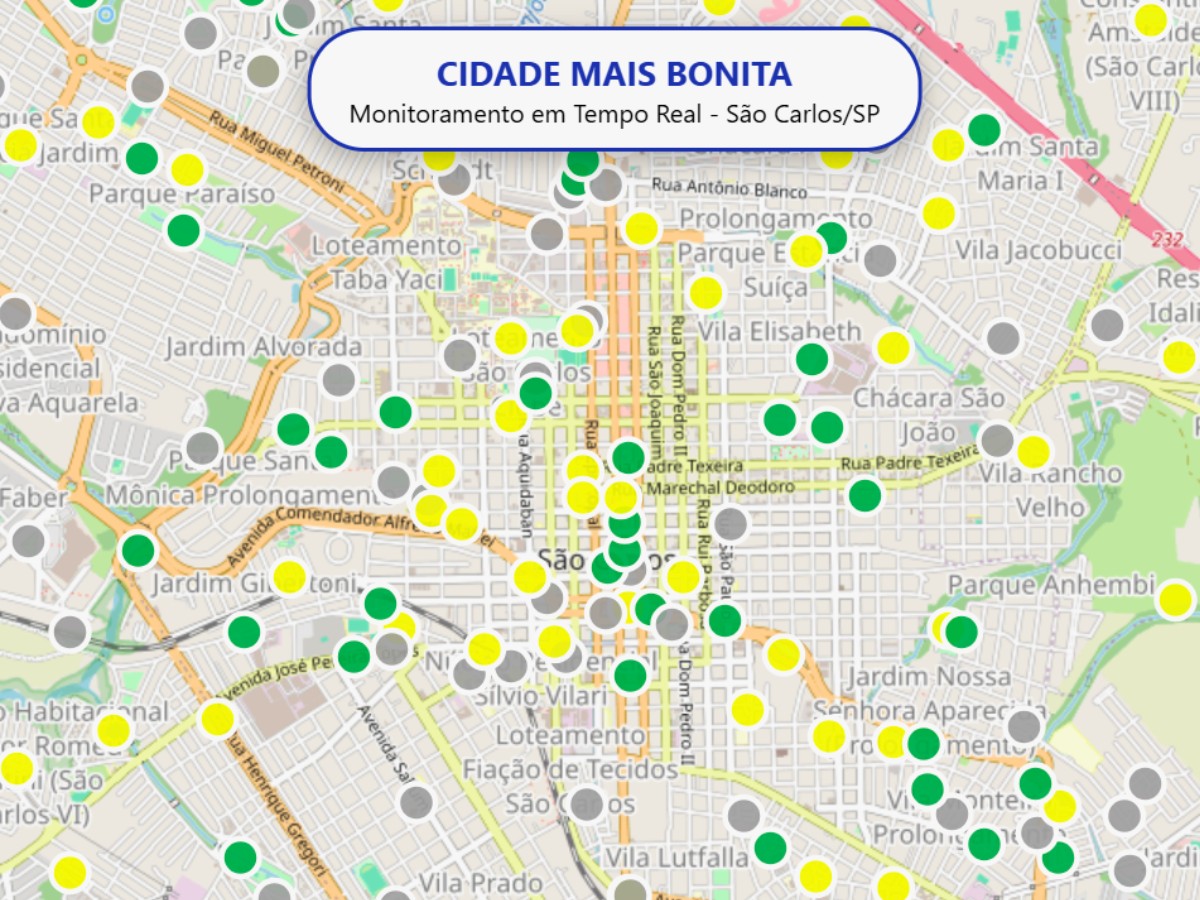 Em site, moradores de São Carlos podem avaliar serviços de limpeza urbana, tapa-buraco e outros