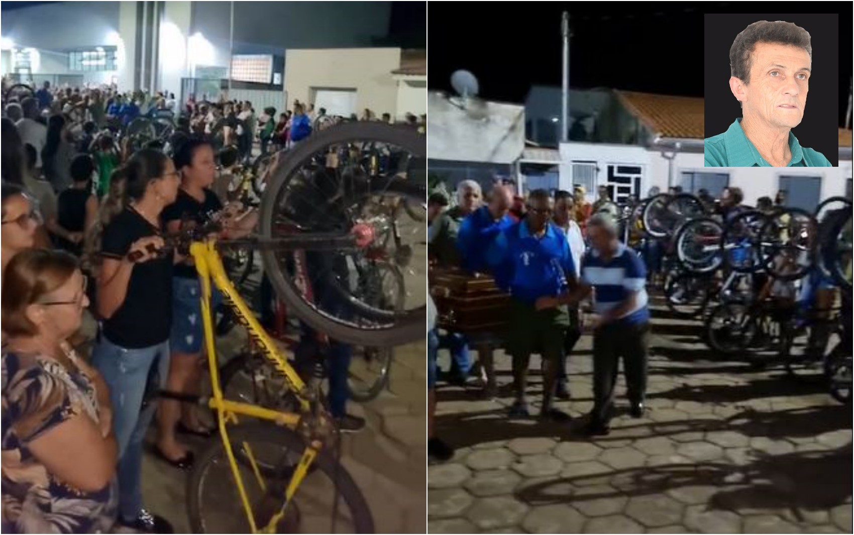 Homenagem marca despedida de radialista morto ao cobrar dívida pelo conserto de bicicleta em MG: 'Covardia'