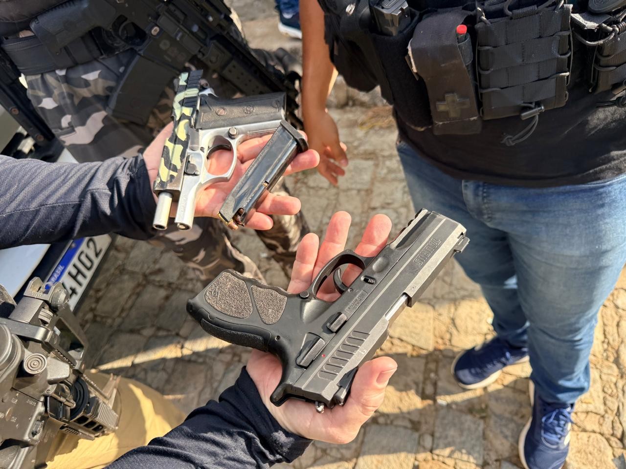 Três homens são presos suspeitos de integrar facção criminosa em cidade no Agreste da Paraíba