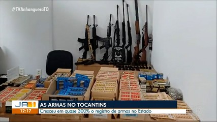 Anuário aponta crescimento de 300% no número de registros de armas