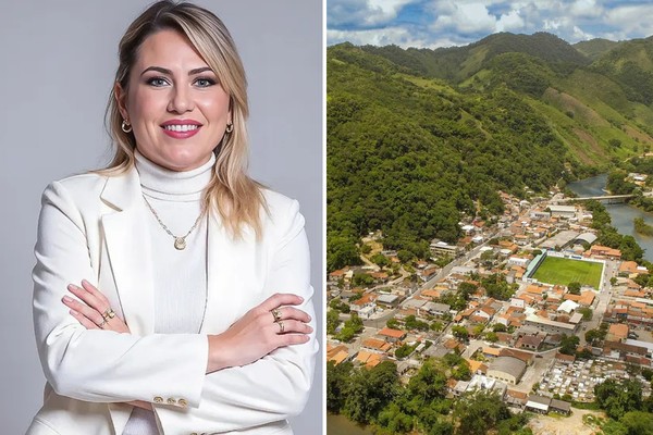 Vice-prefeita de Ribeira (SP) foi denunciado pelo MP por suposto repasse de R$ 41 mil para 'casamento espiritual' — Foto: Redes Sociais