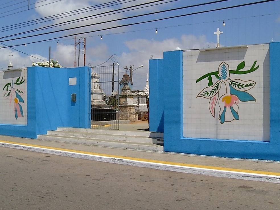 Cemitério do Alecrim, na Zona Leste de Natal, é o mais antigo do RN — Foto: Reprodução/ Inter TV Cabugi