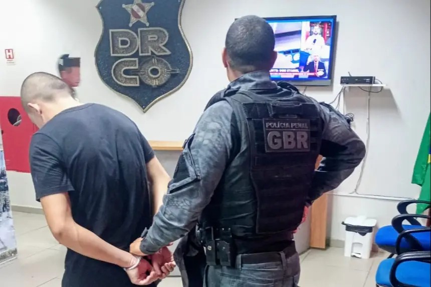 Polícia prende homem com tornozeleira eletrônica suspeito de sequestro em Belém 