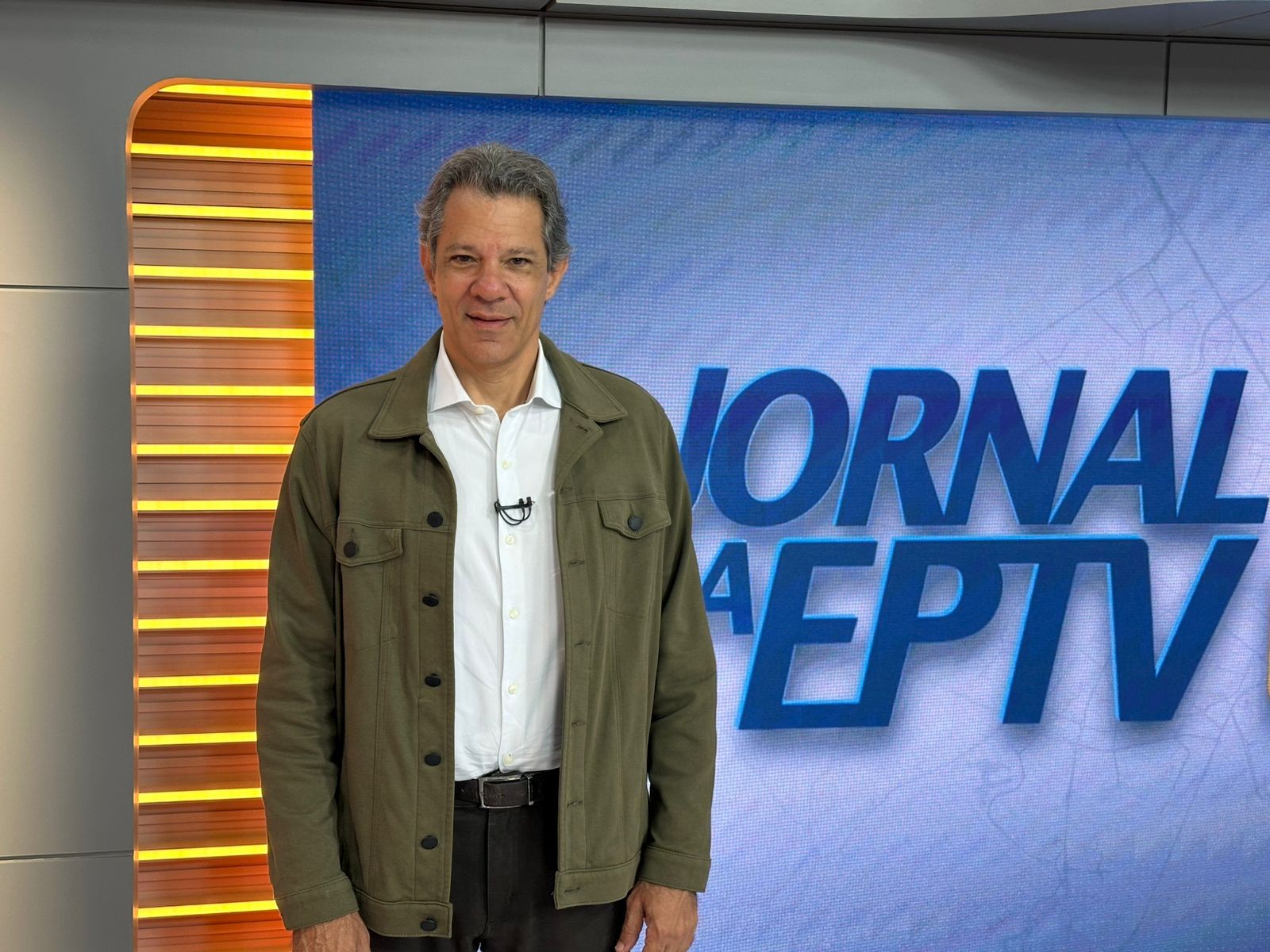 AO VIVO: EPTV1 entrevista o candidato ao governo de SP Fernando Haddad, do PT