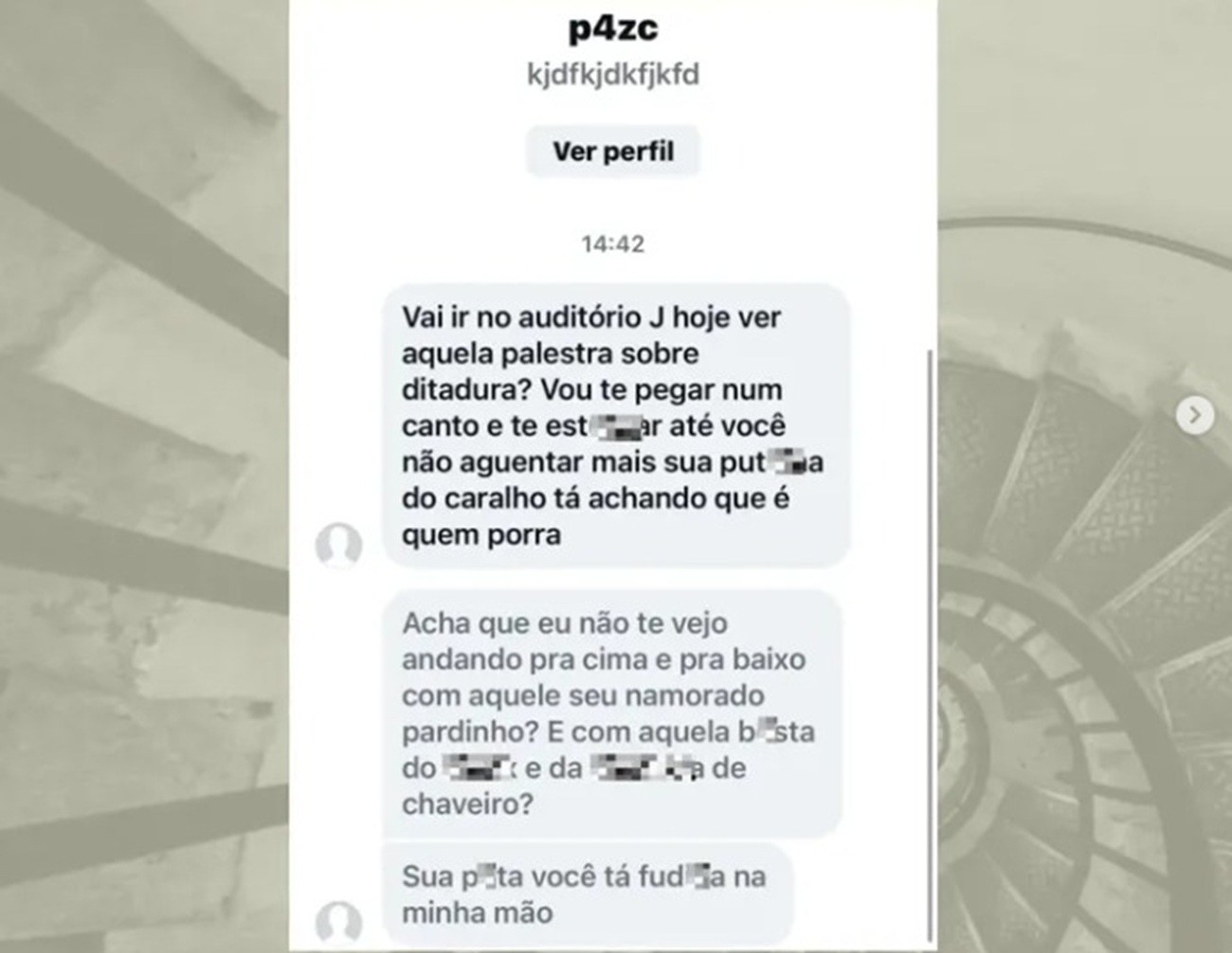 Aluna da Furb denuncia ameaça de estupro e agressão antes de palestra em SC; polícia investiga