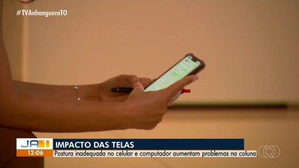 Postura inadequada pode ser fruto do excesso de telas