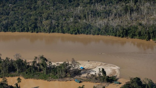 Garimpeiros são mortos a tiros e corpos encontrados em rio na Terra Yanomami - Foto: (Bruno Kelly/HAY/Arquivo)