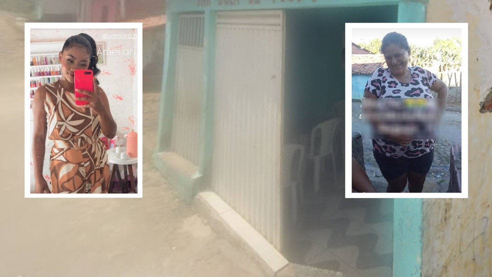 Mulheres são mortas a tiros em bar do município de São Benedito (CE) — Foto: Reprodução