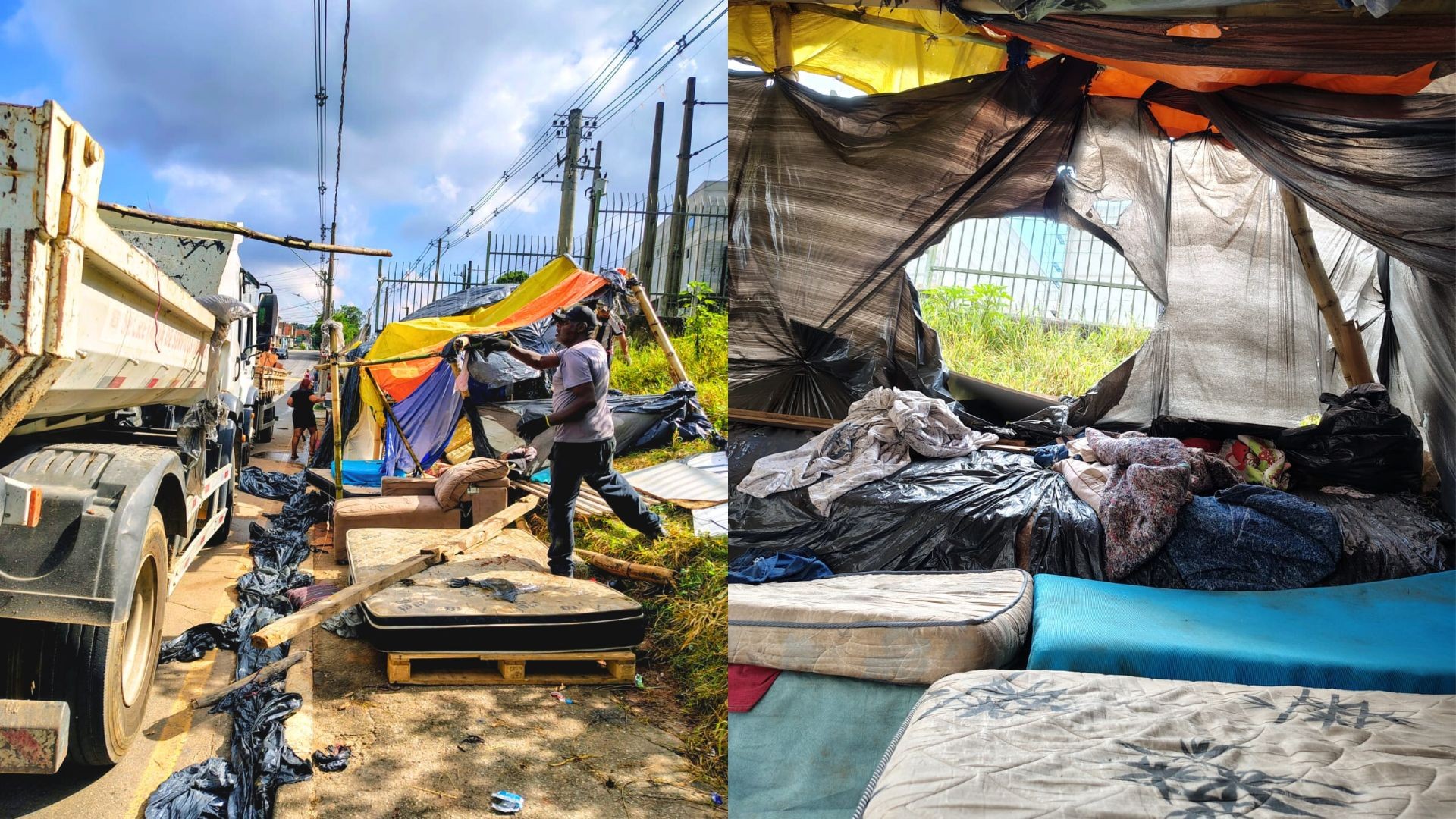 Cerca de 20 pessoas são retiradas de ocupação em Ferraz de Vasconcelos