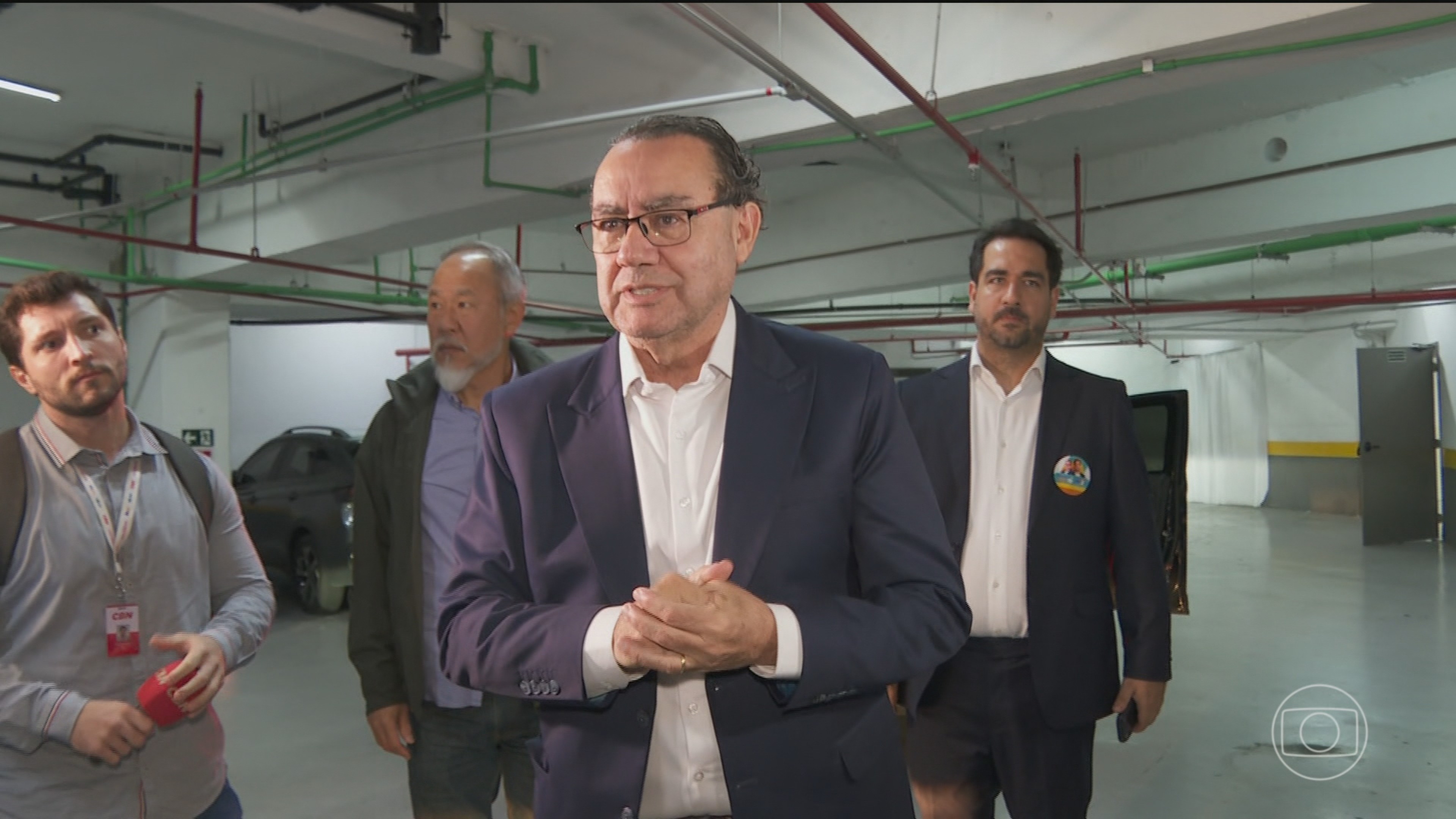Augusto Cury, candidato do Avante à Presidência, visita sede da Assembleia de Deus em São Paulo