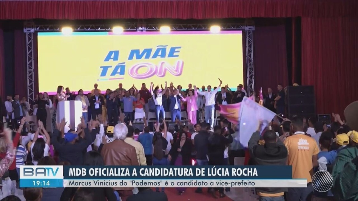 MDB oficializa candidatura de Lúcia Rocha à Prefeitura de Vitória da ...