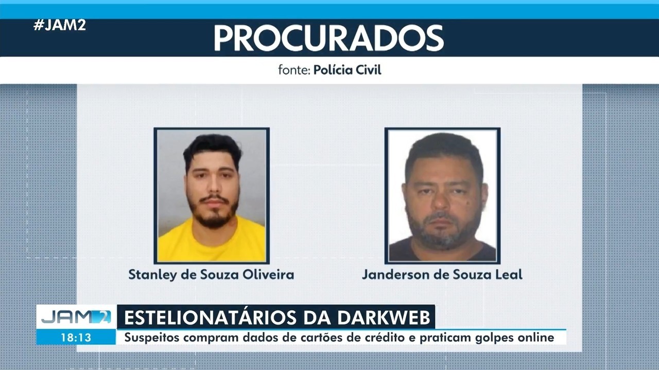 Polícia do AM procura suspeitos que compram dados de cartões para golpes online