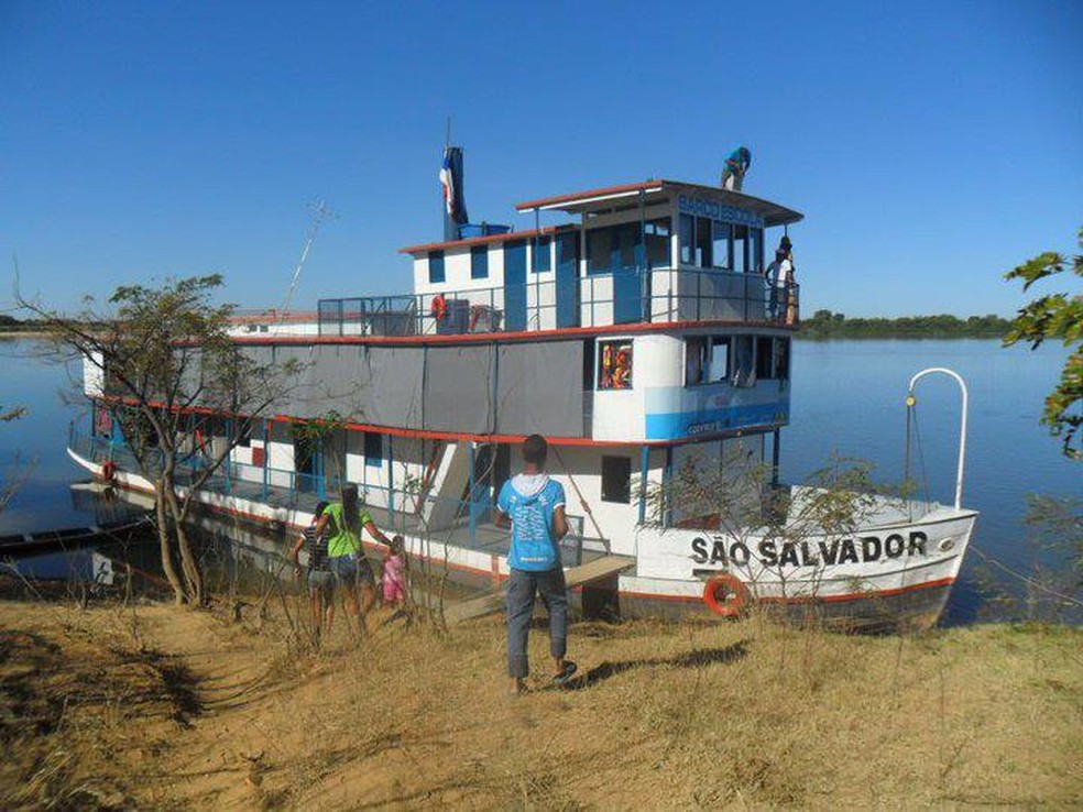 Embarcação foi reformada há menos de 20 anos — Foto: Prefeitura de Ibotirama