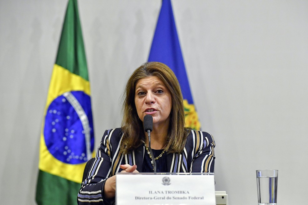 Ilana Trombka, diretora-geral do Senado — Foto: Geraldo Magela/Agência Senado