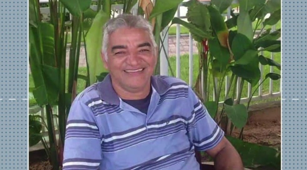 Árbitro João Marques Pereira tinha 57 anos, morreu nesta quarta-feira (15) na Grande Natal — Foto: Inter TV Cabugi/Reprodução
