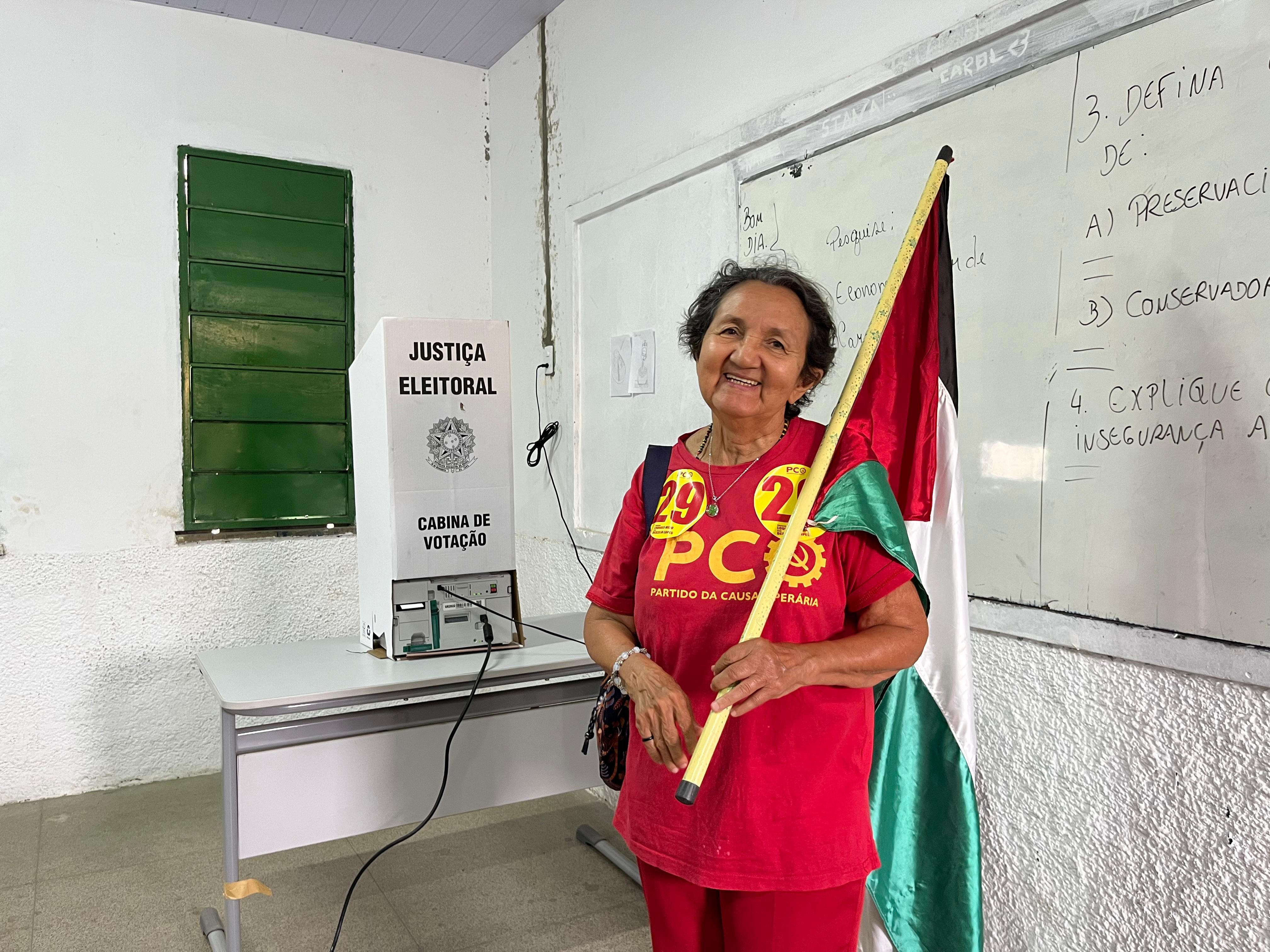 Qual é o número de Lourdes Melo (PCO) para o governo do Piauí?