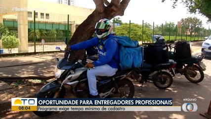 Programa oferece linha de crédito para entregadores profissionais