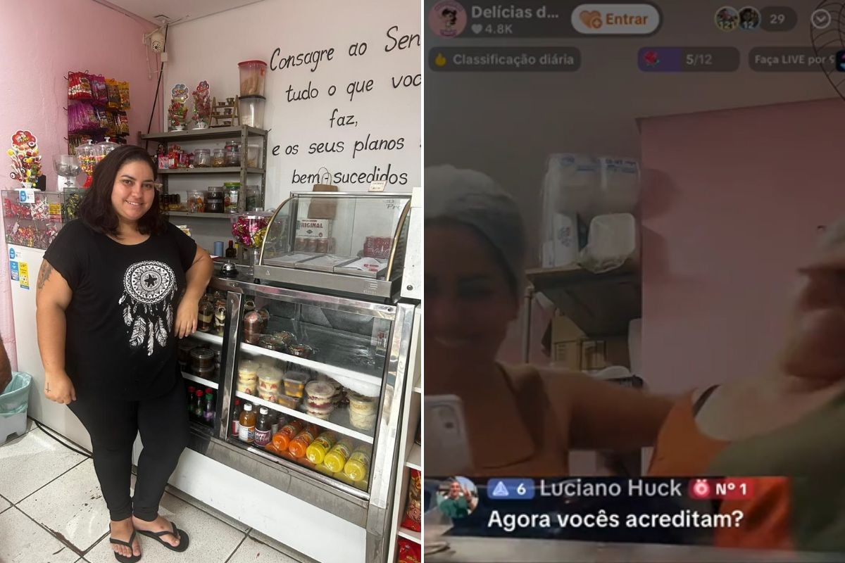 Luciano Huck faz PIX para confeiteira pagar aluguel durante live no litoral de SP; ASSISTA  