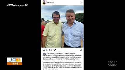 Prisão do prefeito de Palmas repercute no meio político