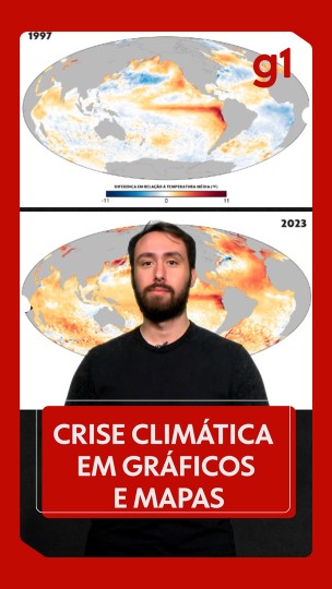 Entenda a crise do clima em gráficos e mapas