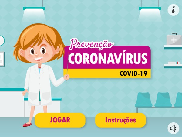 Jogo da Memória - Prevenção Corona Vírus