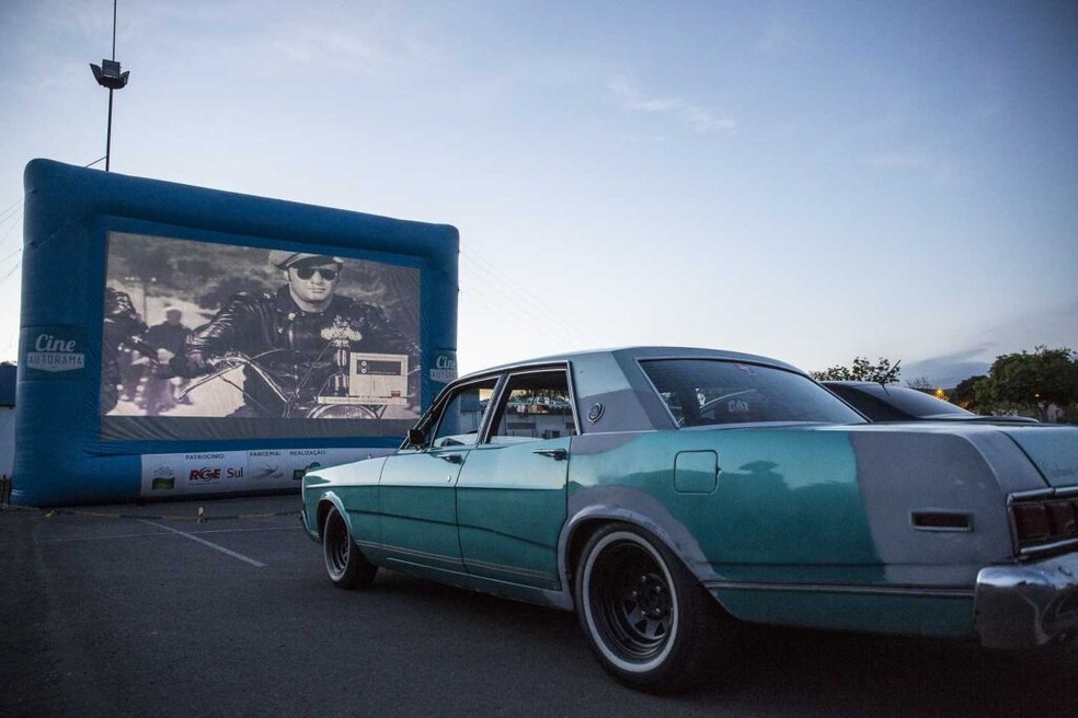 Última sessão do cinema drive-in será realizado neste fim de semana, em SP — Foto: Cine Autorama/ Divulgação