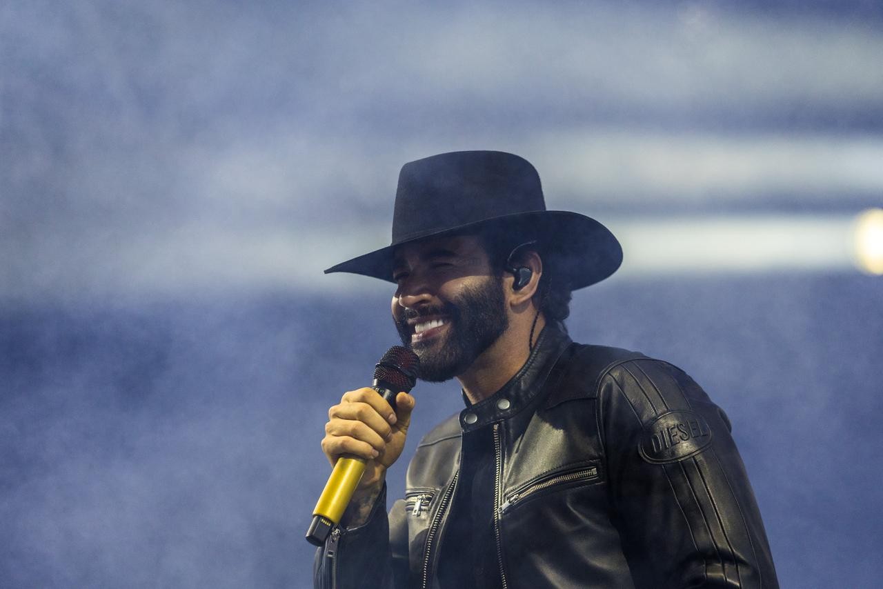 Gusttavo Lima se apresenta na noite de encerramento do Limeira Rodeo Music 2026 — Foto: Thomaz Marostegan/g1