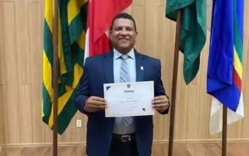 Vereador de cidade na BA é procurado por suspeita de integrar organização criminosa — Foto: Reprodução/TV São Francisco