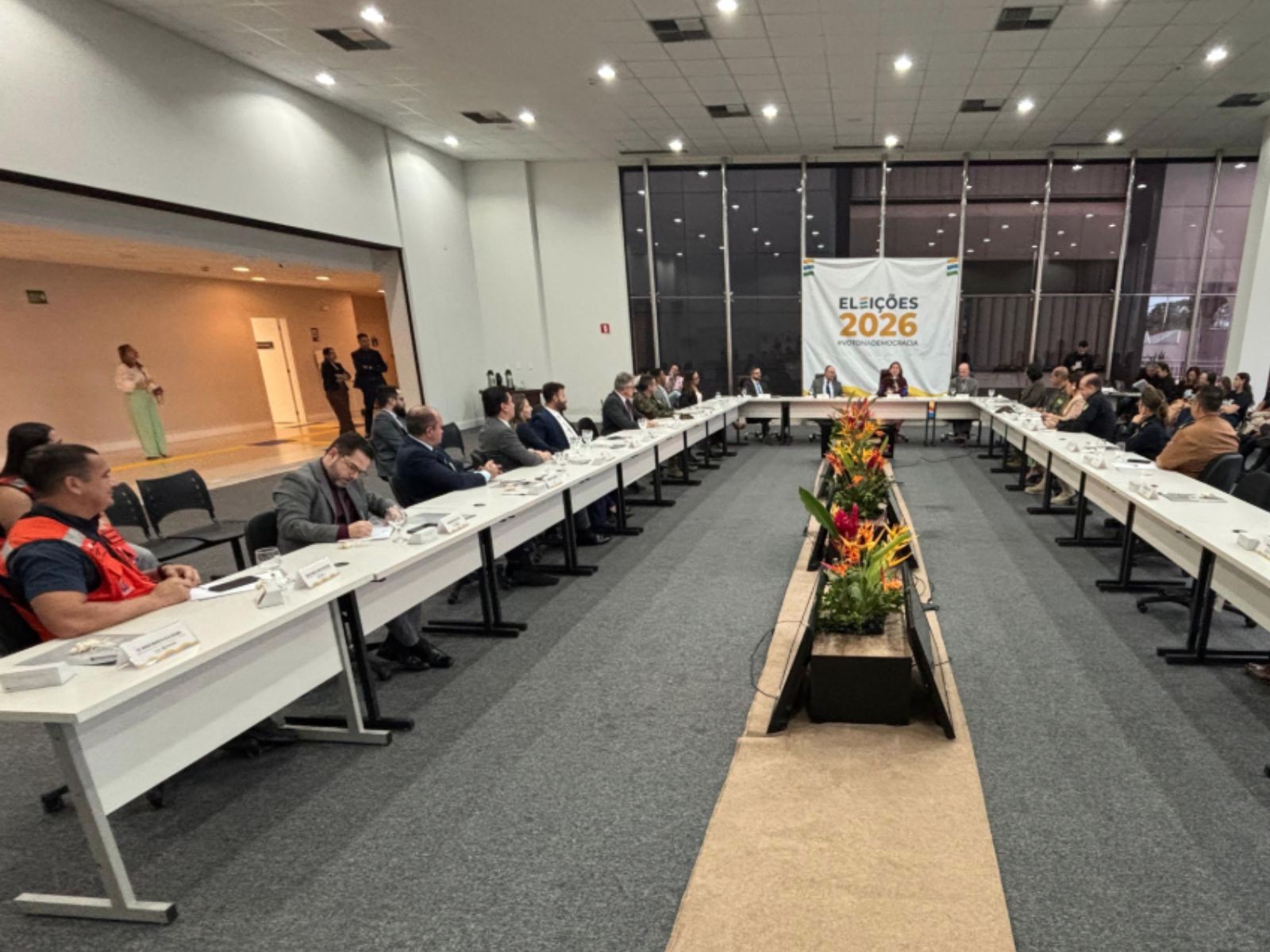 Autoridades se reúnem para discutir plano de segurança para as Eleições 2026 no Acre