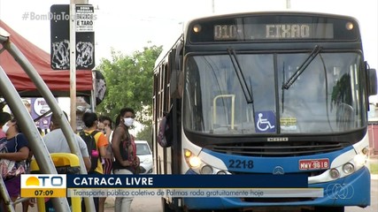 Transporte público em Palmas é gratuito durante feriado e fim de semana