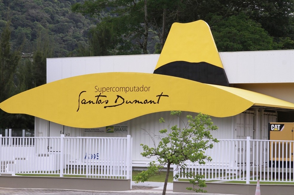 Supercomputador Santos Dumont, em Petrópolis (RJ) — Foto: Santos Dumont / Divulgação LNCC