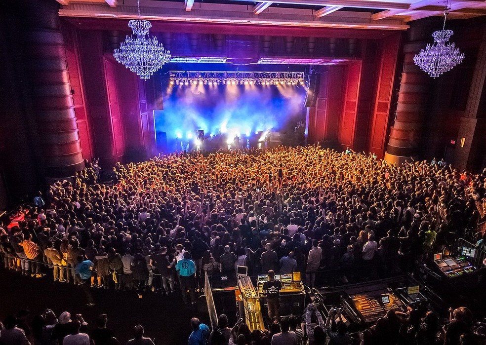 Show na casa Fillmore, em Miami, onde Anitta vai se apresentar com sua The Baile Funk Experience — Foto: Divulgação