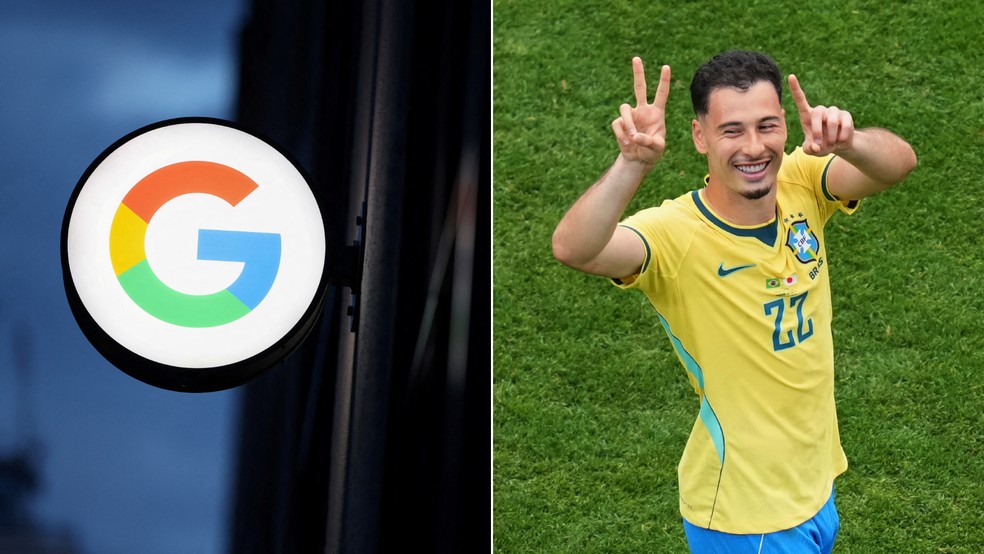 IA do Google mostrou Brasil eliminado pelo Japão antes do fim do jogo — Foto: Andrew Kelly/Reuters; AP Photo/Eric Smith
