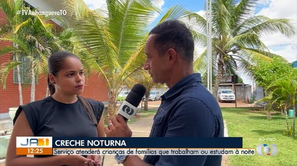 Crianças terão atendimento em creche noturna em Araguaína