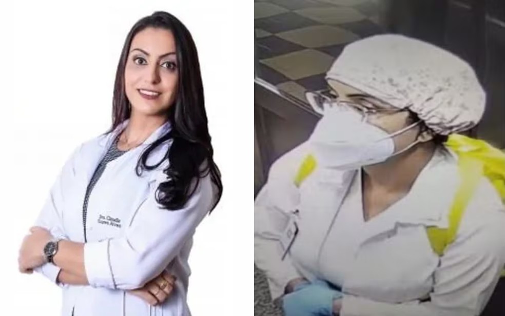 Claudia Soares Alves, de 42 anos, é a médica suspeita de raptar um bebê em Uberlândia, Minas Gerais,foi presa em Goiás — Foto: Reprodução/Redes Sociais