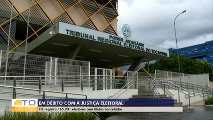 Tocantins registra 165.901 eleitores com títulos com títulos cancelados