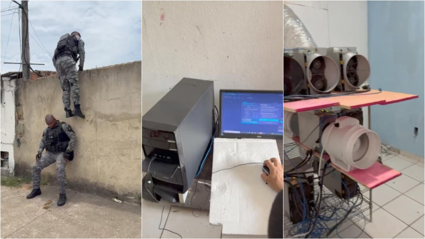 Sala de mineração de bitcoin (99) foto