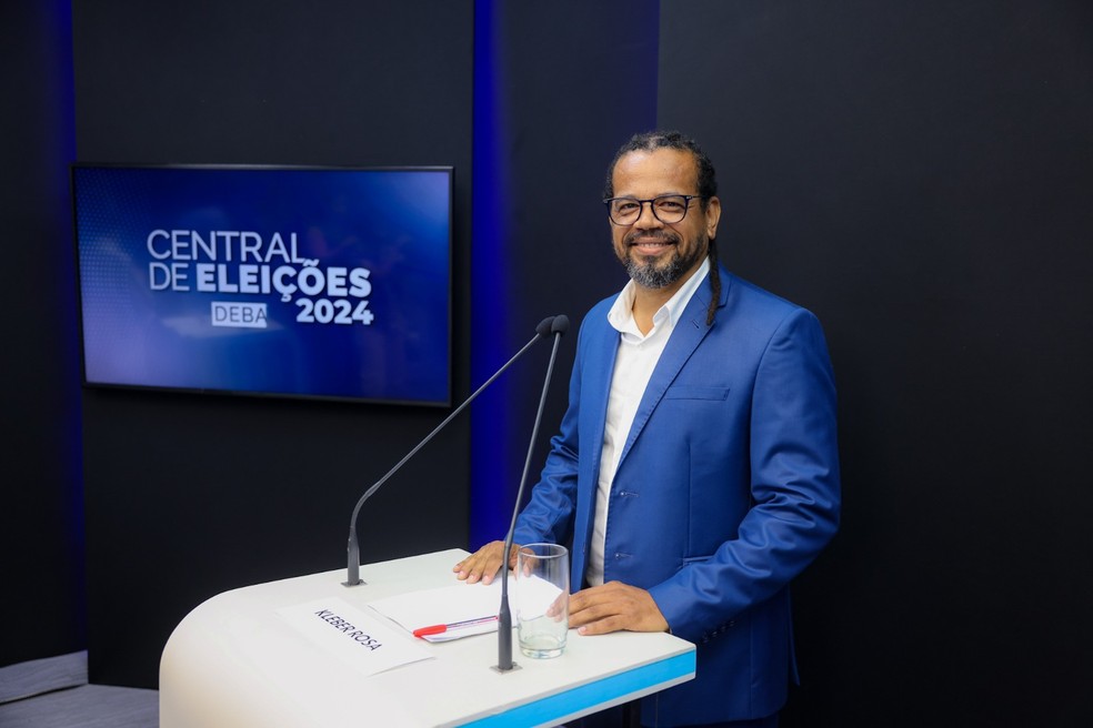 Kleber Rosa (PSOL) — Foto: Divulgação Rede Bahia/Roberto Abreu