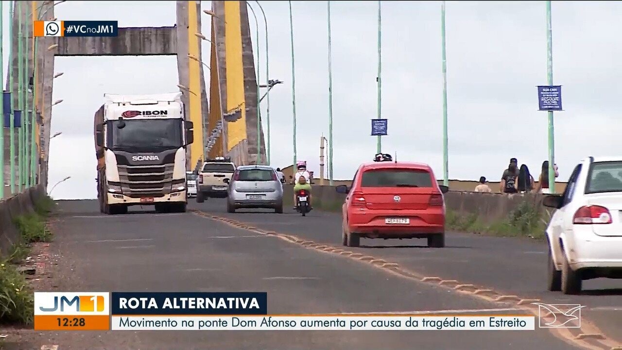 Motoristas enfrentam riscos na Ponte Dom Afonso Felipe Gregory devido ao aumento do tráfego