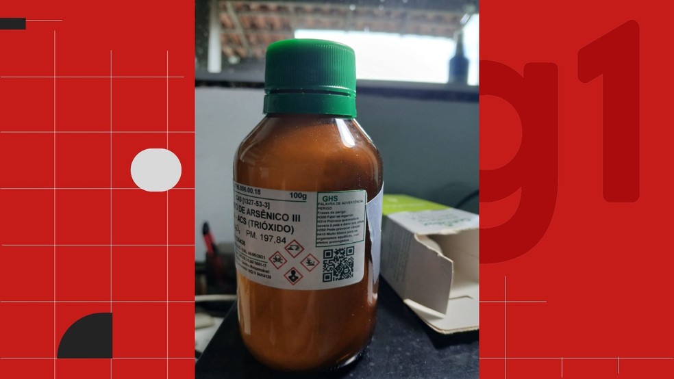 Arsênio foi encontrado em médico de 90 anos de Vitória, Espírito Santo, e suspeita é que ex-funcionária dava água de coco envenenada — Foto: Reprodução