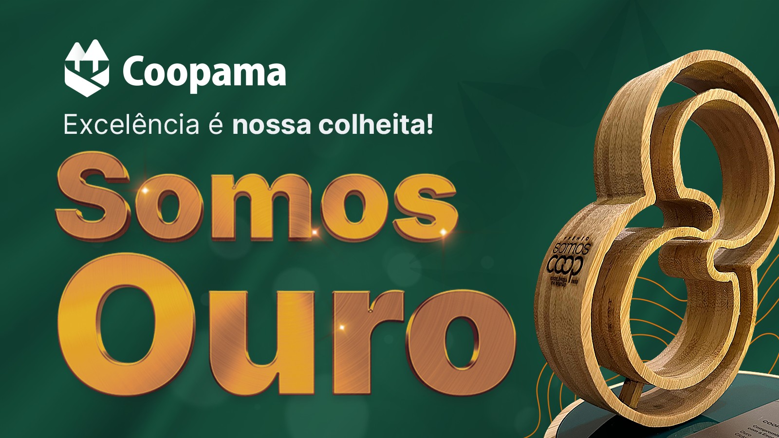 Coopama conquista Ouro no Prêmio SomosCoop e faz história na agropecuária