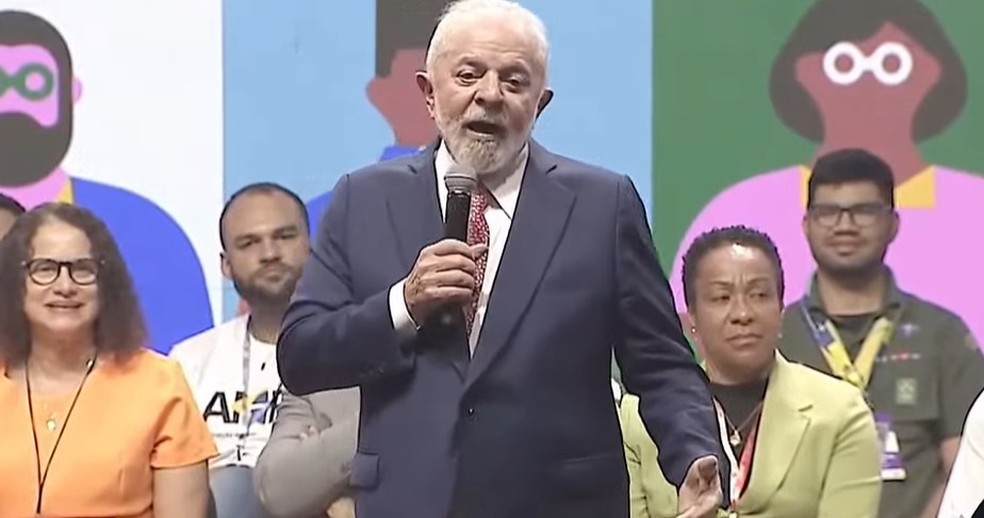 Lula — Foto: Reprodução/YouTube do PT