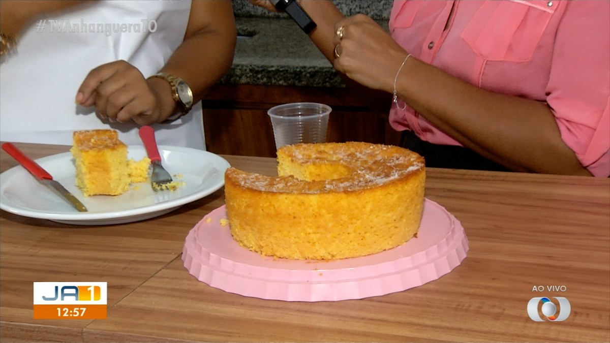 Aprenda a receita de bolo de milho para curtir o São João, Tocantins