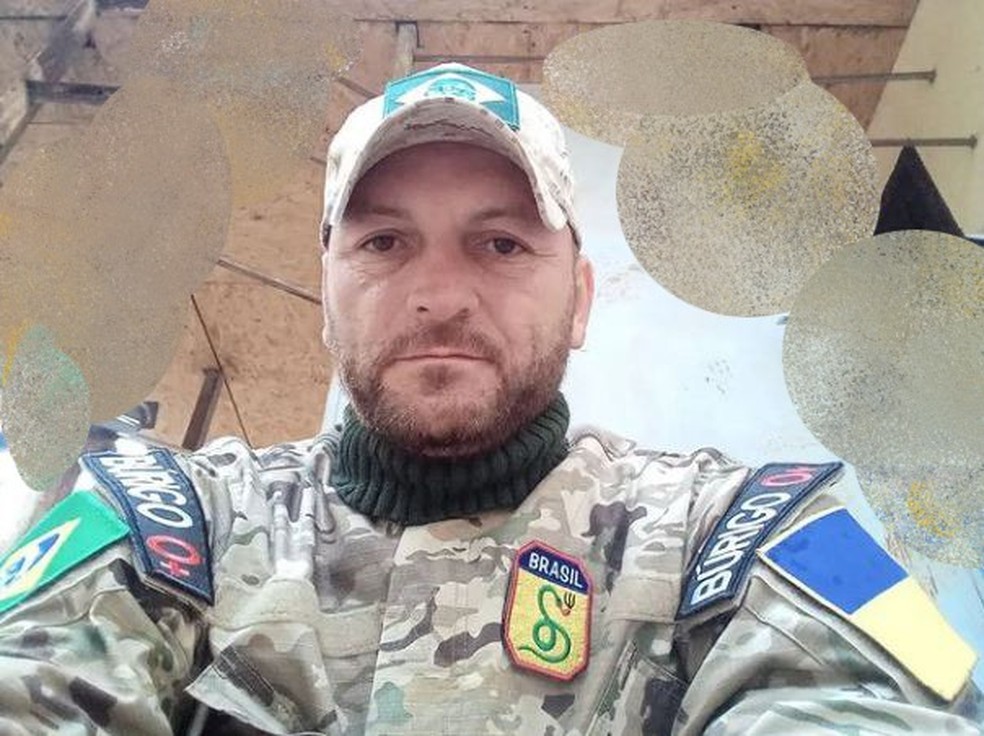 Douglas Rodrigues Búrigo, 40 anos, morador de São José dos Ausentes, teria morrido na Guerra na Ucrânia — Foto: Reprodução/Instagram