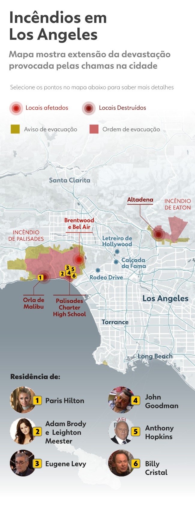Incêndios em Los Angeles - Califórnia