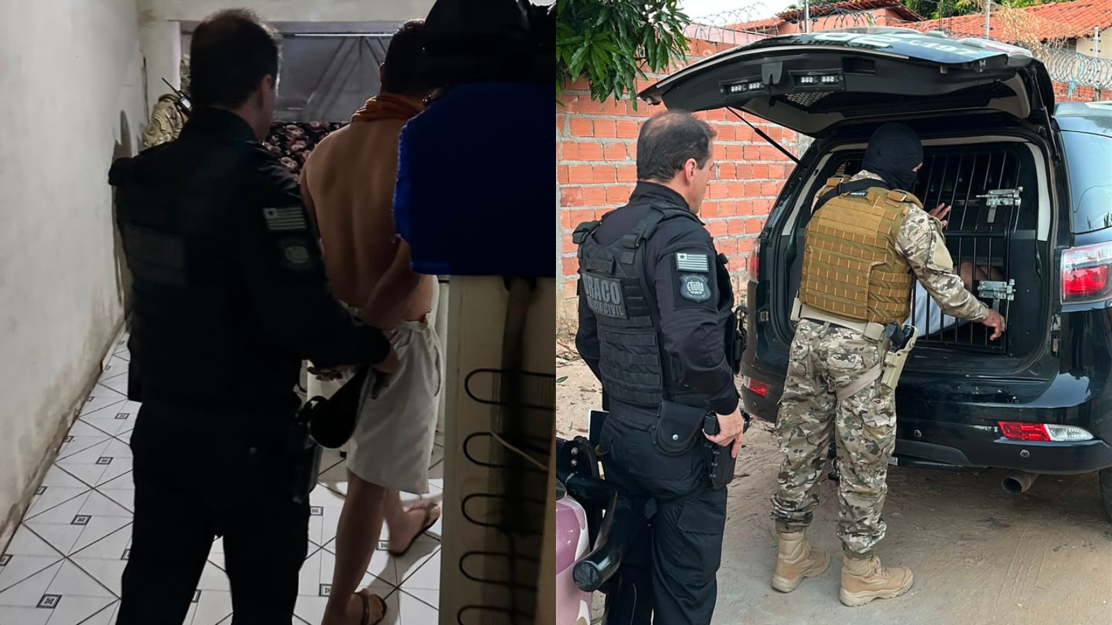 Duas pessoas ligadas ao crime organizado são presas em Teresina