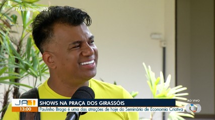 Paulinho Braga é uma das atrações do seminário de economia criativa
