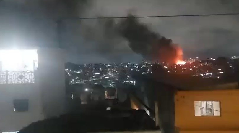 Incêndio atinge comunidade em Osasco, na Grande SP